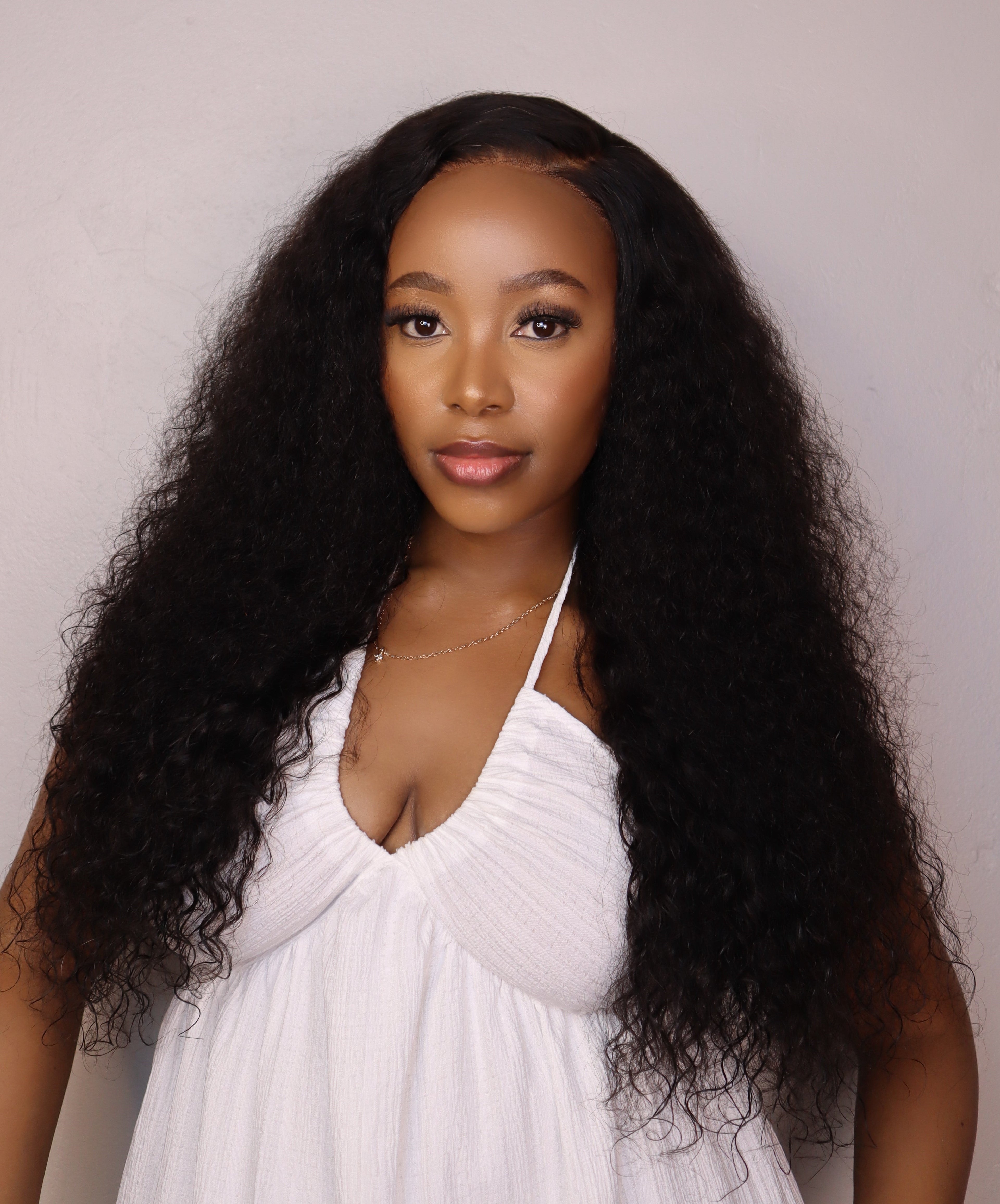 Peruvian 9x6 Pre Cut Pre Bleached Water Wave Lace Wig
