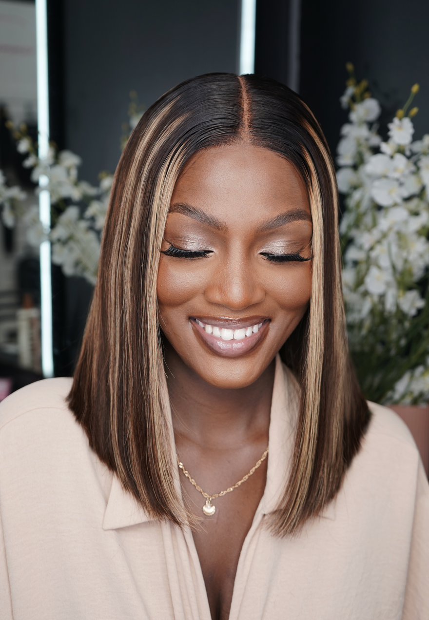 Peruvian HD 2x6 Lace Wig - Kimmie - Balayage - 10"