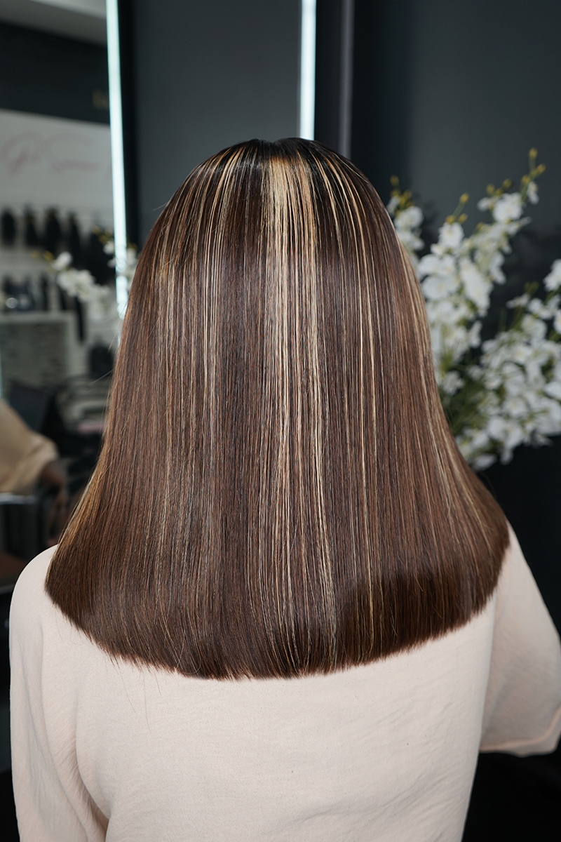 Peruvian HD 2x6 Lace Wig - Kimmie - Balayage - 10"