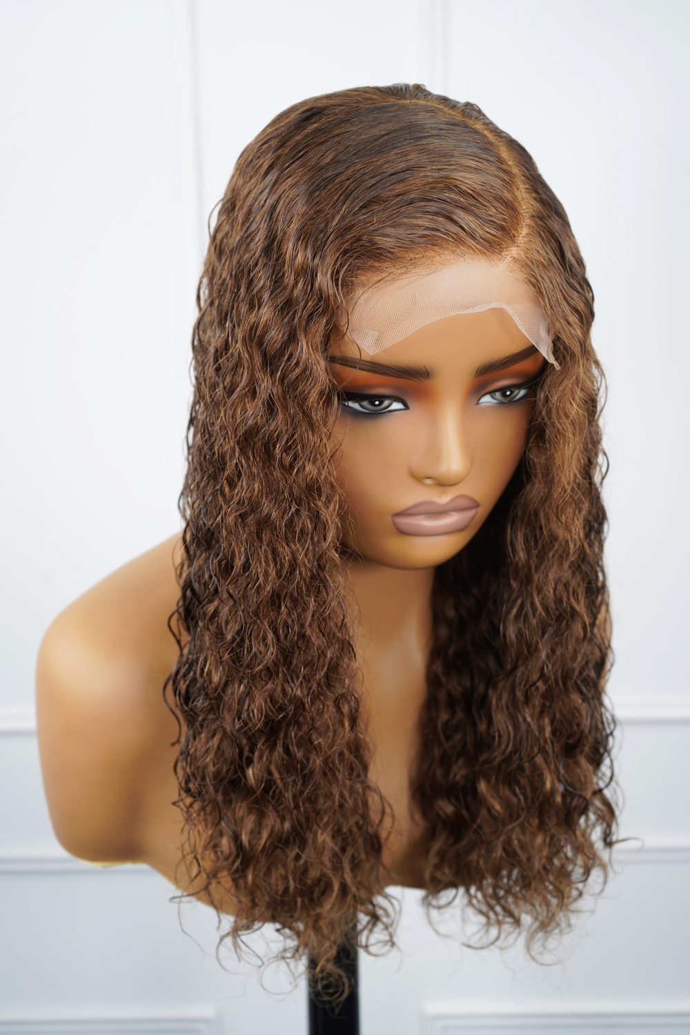 Brazilian 5x5 Lace Wig Golden Dream Wave 18 Inch