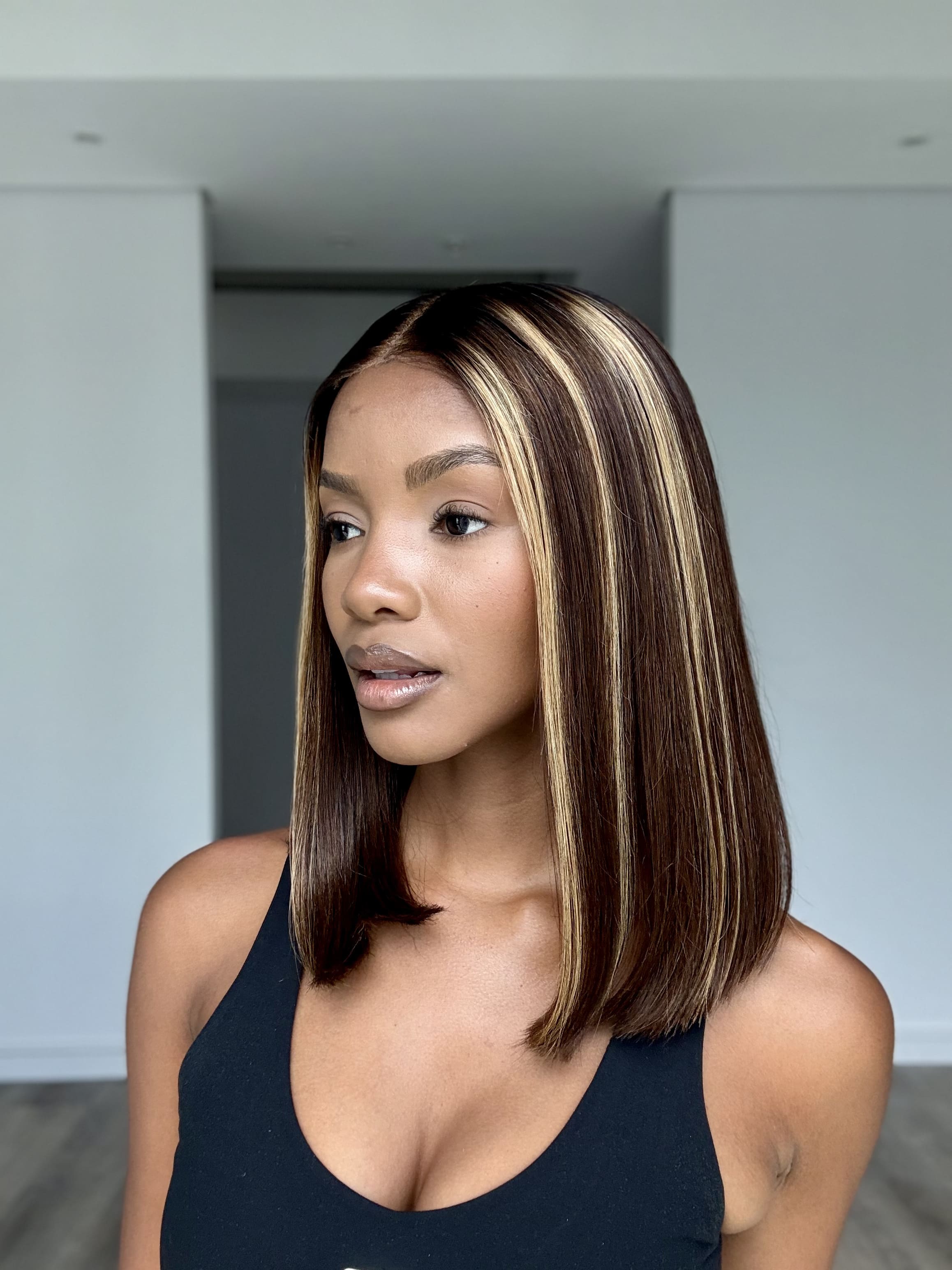 Peruvian HD 2x6 Lace Wig - Kimmie - Balayage - 10"