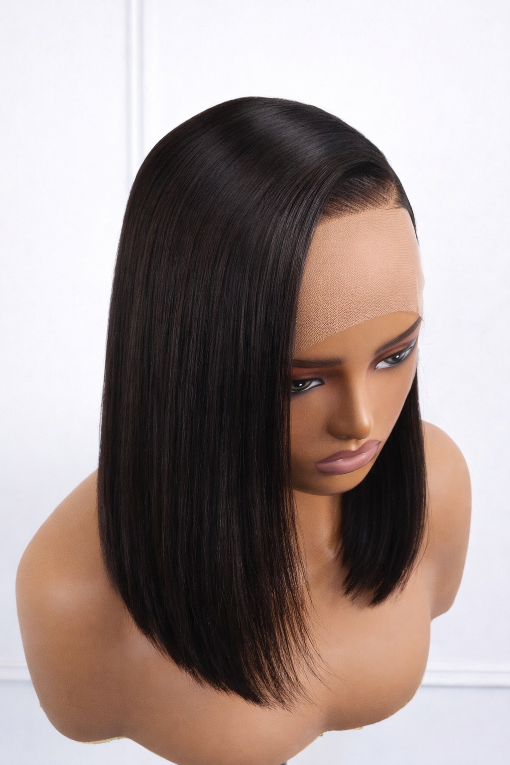 Peruvian Lace Front Wig Kylie Bob 10 Inch